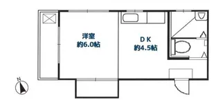 コーポ・ナカヤ【2階】の間取り