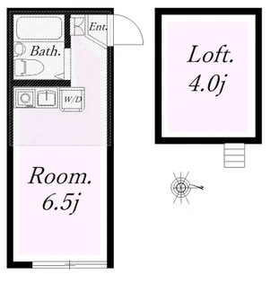 東門前ソレイユ【2階】の間取り