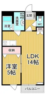 NARABUハイツIII【1階】の間取り