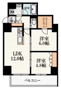 IIHA武蔵野【11階】の間取り