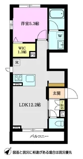 アドラブール【1階】の間取り