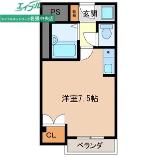 グレイスコート【3階】の間取り