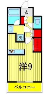 カーサウィッシュ【1階】の間取り