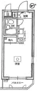 菱和パレス世田谷代田【2階】の間取り