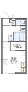 レオパレス中央【2階】の間取り
