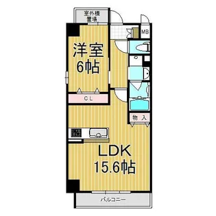 Epicharis本厚木(エピカリスホンアツギ)【2階】の間取り