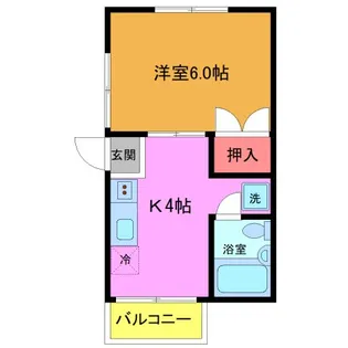 ストークハイツ桶川【1階】の間取り