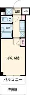 ガーラプレイス八幡山弐番館【1階】の間取り