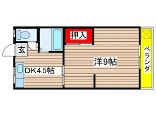 ラフォーレ葵【2階】の間取り