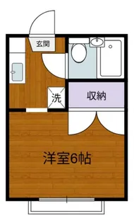 グリーンハイツ【2階】の間取り