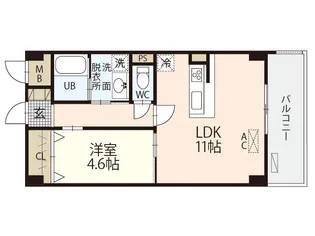 Arc Reveur【3階】の間取り