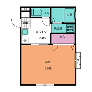 ハートフル川原【2階】の間取り