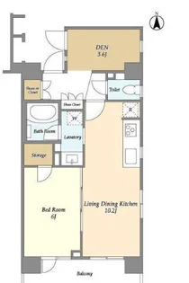 HF学芸大学レジデンス【7階】の間取り