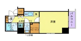 トーシンフェニックス芝浦ベイフォート【8階】の間取り