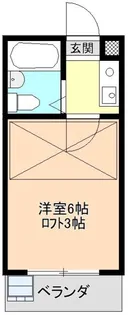 シティパレス東所沢2【2階】の間取り