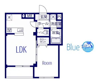 カーサ・ビオレッタ【3階】の間取り