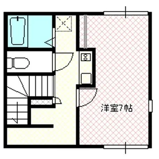 カーサエスポワール【2階】の間取り