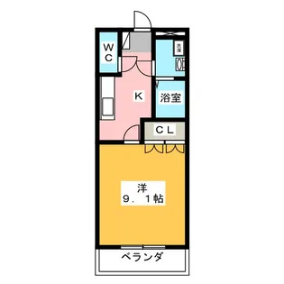 フローラル プラザ【1階】の間取り