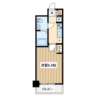 エス-レジデンス横浜子安アブレスト【1階】の間取り