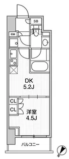 トパズ町田【5階】の間取り