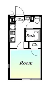 ミランダ千II【3階】の間取り