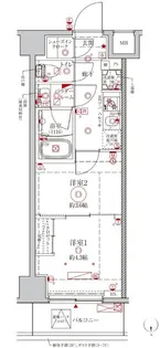 クレイシアIDZ王子フォレストヒルズ【4階】の間取り