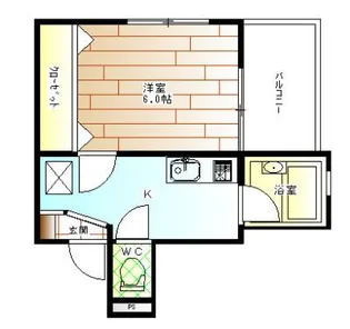 プランドール相澤【4階】の間取り