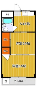 メゾンFUKAI【4階】の間取り