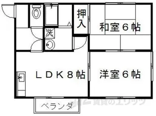 ボナール【1階】の間取り