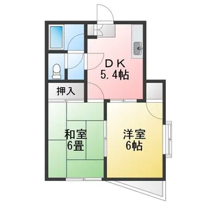 モンテローゼ【1階】の間取り