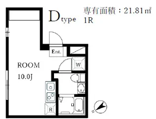 aLATO KOMAGOME【3階】の間取り