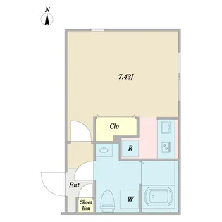 Branche高円寺南【4階】の間取り
