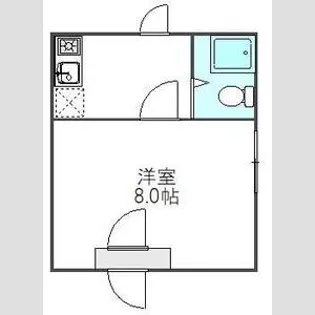 アークビル沼袋【1階】の間取り