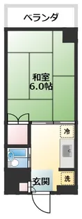 マンション ニッソー【4階】の間取り