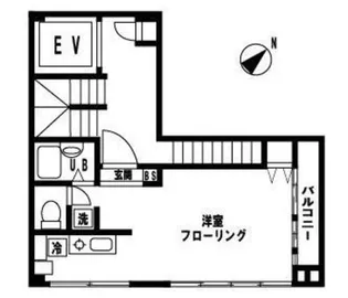 スペランサ白金台【5階】の間取り