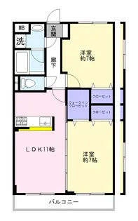 BIRKE(ビルケ)【2階】の間取り