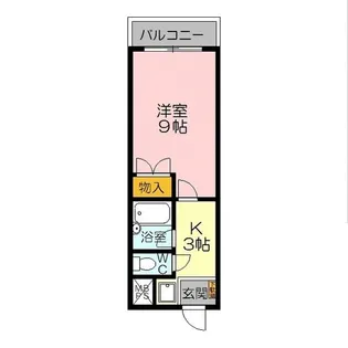 三記マンション灘【2階】の間取り