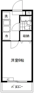 パークテラス堀江【1階】の間取り