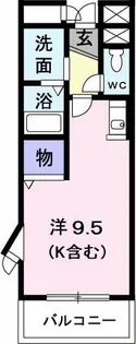ブレヴェン【3階】の間取り
