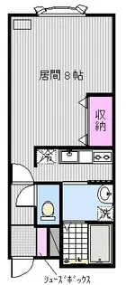 グランドミラージュI【1階】の間取り
