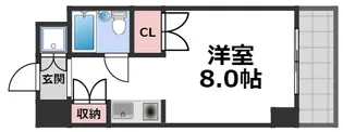 ライオンズマンション今里第3壱番館【9階】の間取り