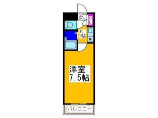 小林スイ-トマンション【2階】の間取り