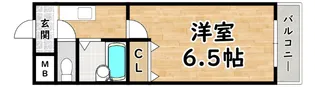 イモーション姫島【6階】の間取り