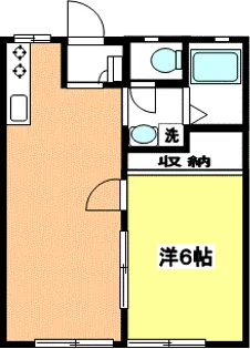 スタ-フィル46【1階】の間取り