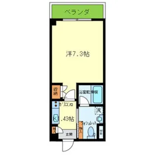 グランドヴィラ都島【6階】の間取り