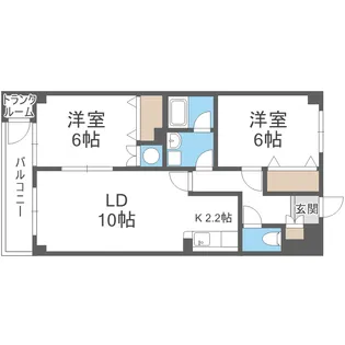 マイドリーム2【3階】の間取り