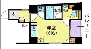 ブライズ神田【6階】の間取り