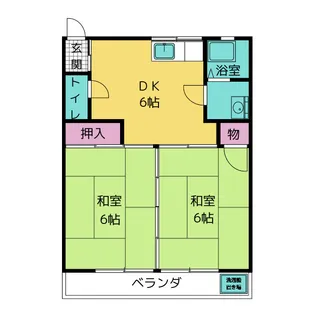 SHIBA【3階】の間取り