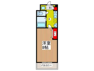 クレ-ル下落合【2階】の間取り
