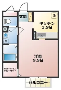 クレールマーマ【2階】の間取り